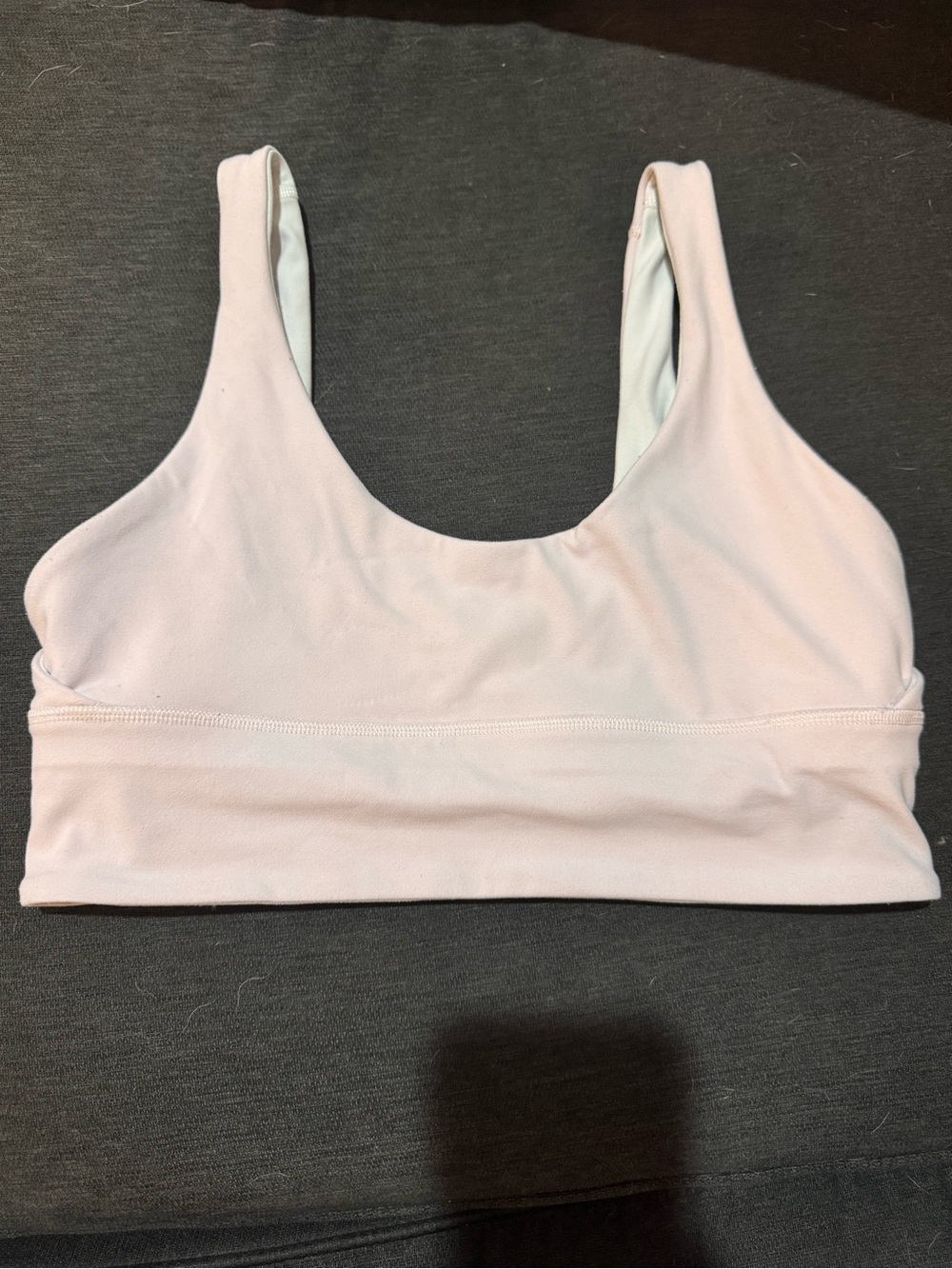 Lululemon Strawberry milkshake reversible align bra size 8